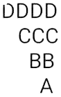 Alphabets Pattern 13