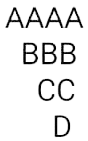Alphabets Pattern 14