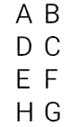 Alphabets Pattern 18