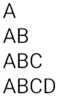 Alphabets Pattern 2