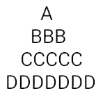 Alphabets Pyramid 1