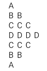 Alphabets Pyramid 3