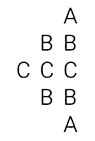 Alphabets Pyramid 4