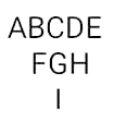 Alphabets Pyramid 6