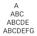Alphabets Pyramid 9