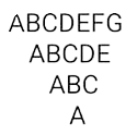 Alphabets Pyramid 10