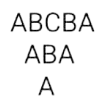 Alphabets Pyramid 14