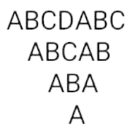 Alphabets Pyramid 17