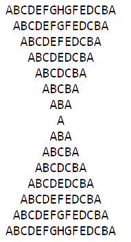Alphabets Pyramid 18