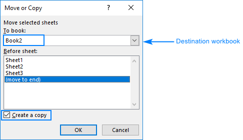 move copy sheet in excel