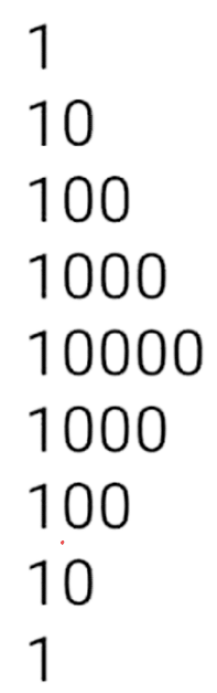 Number pyramid 15